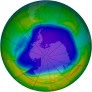 Antarctic Ozone 1997-10-09